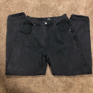 COTTON:ON Baggy Straight Jean- Black